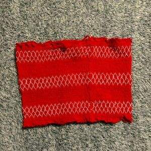 Garage - red tube top
Worn once, size s